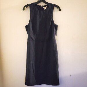 NEW H&M Cut Out Sleeveless Classic Shift Dress Size 8